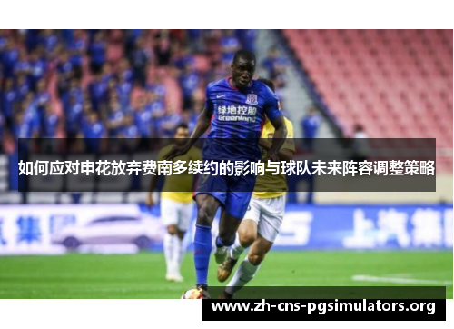 如何应对申花放弃费南多续约的影响与球队未来阵容调整策略