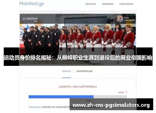 运动员身价排名揭秘:从巅峰职业生涯到退役后的商业帝国影响 运动员身价排名揭秘:从巅峰职业生涯到退役后的商业帝国影响