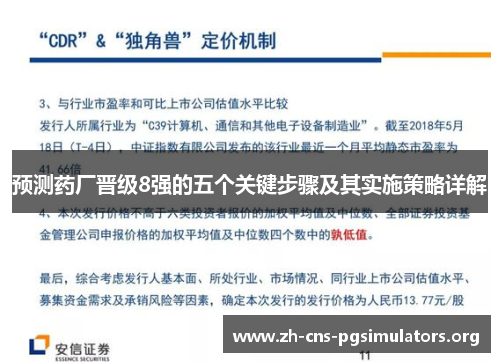 预测药厂晋级8强的五个关键步骤及其实施策略详解